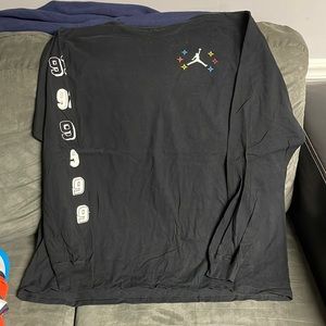 Mens Long Sleeve Jordan Shirt